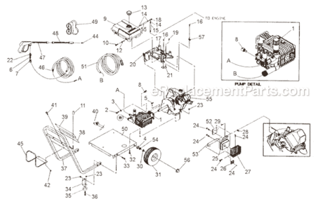 Part Location Diagram of 698180 Briggs and Stratton Valve-fuel Shut Off